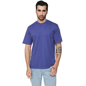 Camiseta de peso pesado personalizada de alta calidad, camisetas 100% de algodón en blanco para hombre, camisetas lisas con cuello redondo y hombros caídos de gran tamaño - Product Image 1