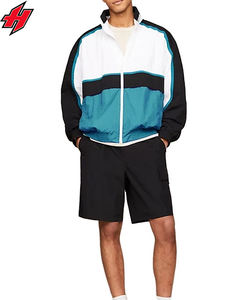 Custom 2 Piece Set Polyester Nylon Shorts Suit <b>Wind</b> <b>Breaker</b> Shorts Set Nylon Short Set Windbreaker Tracksuit - Product Image 1