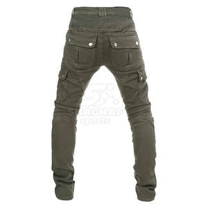 กางเกงยีนส์ผู้ชายไซส์ใหญ่ สำหรับใส่กลางแจ้ง กางเกงยีนส์ผู้ชายสำหรับออกกำลังกาย ผ้าฝ้าย 100% กางเกงผู้ชายแบบซัก - Product Image 5