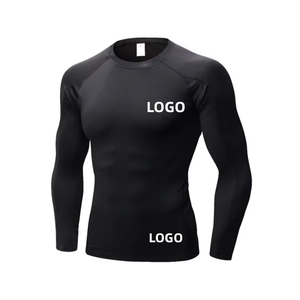 Compre Rash Guard de Alta Calidad para BJJ MMA Jiu Jitsu Rash Guard de Manga Larga con Sublimación Personalizada para Hombre - Product Image 4