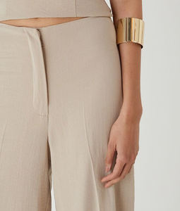 Pantalon cargo ample pour femme, décontracté, taille haute, coupe large, avec poches, design de logo personnalisé, joggers pour femmes - Product Image 5