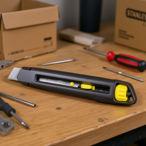 มีดใบมีดแบบถอดได้ Stanley 18 มม. รุ่น Interlock - Product Image 3