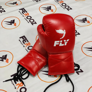 Nouveau design professionnel, dernières nouveautés, gants de boxe en cuir véritable respirant antidérapant bleu ciel personnalisés avec fermeture auto-agrippante - Product Image 2