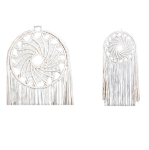 Bonne qualité tête de loup attrape-rêves maison décoration murale pendentif plume naturelle grand attrape-rêves pour conception personnalisée Availa - Product Image 5