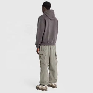 OEM <b>Hoodie</b> Manufacturer Custom Logo Unisex Heavyweight Thick High Quality Cotton Blank Oversized Heavyweight <b>Hoodie</b> <b>Men</b> - Product Image 2