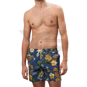 Maillot de bain confortable à séchage rapide avec sublimation short de bain personnalisé jogging décontracté maillot de bain imprimé classique pour hommes - Product Image 6