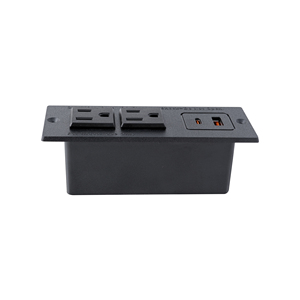 Fabriqué au Vietnam Bande d'alimentation encastrée 125V USB A et Type-C Charge rapide pour table de bureau et canapé - Product Image 2
