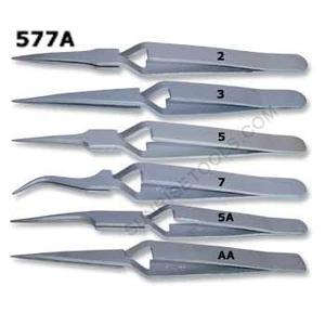 Pinzas de bloqueo cruzado antimagnético Nos. 2-3-5-7-5A-AA Herramientas para hacer joyas Uso para herramientas para hacer joyas Venta al por mayor Precio caliente - Product Image 1