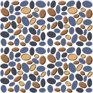 Latest Digital 40x40cm Polished Glazed Porcelain Marble Ceramic Wall Floor Tiles for Living Room and Washroom 400x400mm - Product Image 1