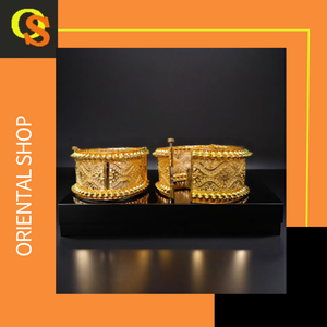 Factory Prices <b>Bangles</b> <b>Set</b> with 22K <b>Gold</b> Plated Modern Style <b>Bangles</b> <b>Set</b> for Women Wear Jewelry by Exporters - Product Image 3