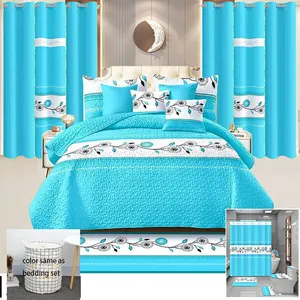 bedding sets with matching curtains curtains sets 2024 12 piece bedding bedspread set and sheet king size with curtain