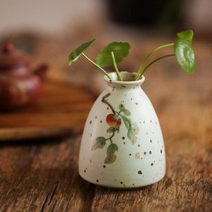 Exclusivo jarrón de cerámica Deco estilo único para hierba de Pampa y flores secas Decoración de cumpleaños jarrón de suelo con tres tonos diferentes - Product Image 4