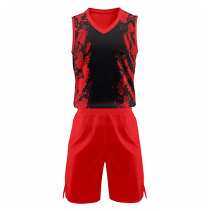 Uniforme de basket-ball personnalisé de qualité supérieure pour adultes unisexes, 100% polyester respirant, séchage rapide, kit sportif - Product Image 3