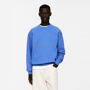 Sweat-shirt à capuche surdimensionné en molleton épais personnalisé pour hommes, idéal pour l'hiver, avec broderie et impression en relief écologiques – Vente en gros - Product Image 1