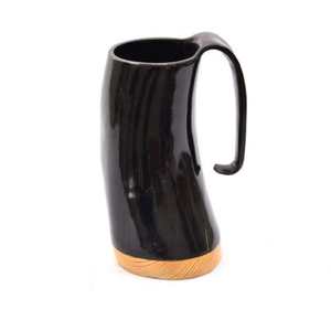 Taza de Cuerno Hecha a Mano, Taza Rústica para Beber, para el Hogar, Bar, Cocina y Decoración de Estilo Medieval - Product Image 5