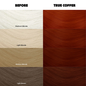 Coloration capillaire semi-permanente Crazy Color True Copper, végane, sans ammoniaque, couleur longue durée - Product Image 4