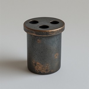 Juego de quemador de incienso de latón clásico con diseño antiguo de Arte Moderno duradero y portátil para uso espiritual - Product Image 3