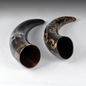 Cuerno Natural para Beber Estilo Vikingo de Alta Calidad Pulido Ecológico Diseño Animal de Cuerno de Búfalo - Product Image 6