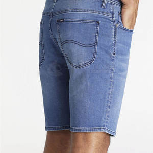 Pantalones cortos vaqueros personalizados para hombre, servicio OEM al por mayor, nueva llegada, pantalones cortos vaqueros para hombre con etiqueta privada - Product Image 3