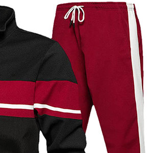 Custom Logo Zipper Up <b>Plain</b> <b>Tracksuit</b> For Mens Zipper Up <b>Plain</b> Jogging Suit Blank/<b>Plain</b> With Full Customization - Product Image 6