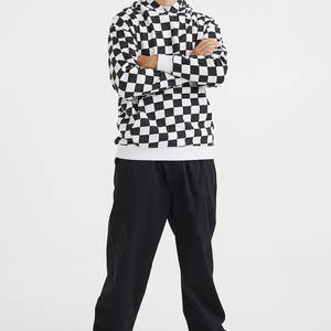 เสื้อสเวตเตอร์ขนแกะคอตตอนแบบสตรีทแวร์แบบมีซิปหน้ามีกระเป๋าสำหรับผู้ชายทุกเพศ320gsm โลโก้ออกแบบได้ตามต้องการ - Product Image 5