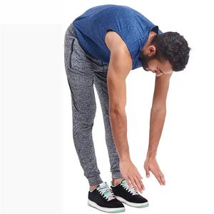 กางเกงวอร์มผู้ชายผ้าฝ้ายคุณภาพสูงลำลองกางเกงคาร์โก้สีเข้มน้ำหนักเบาออกแบบโลโก้ได้เอง - Product Image 3