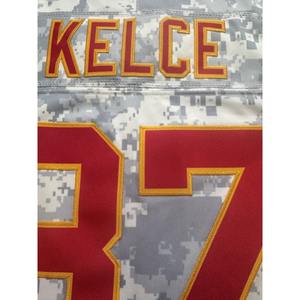 Maillot de football américain à camouflage personnalisé pour hommes, vêtements de sport à manches courtes brodés avec nom et numéro personnalisés, Kansas City Chiefs - Product Image 5