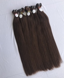 Extensions de cheveux humains indiens à cuticule alignée cambodgienne en gros vendeur de confiance vague de paquet #4 vierge douce soyeuse non traitée - Product Image 6