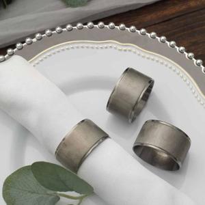 Durable Stainless Steel Napkin Rings for Stylish and Contemporary Dining Table Decor - Product Image 1