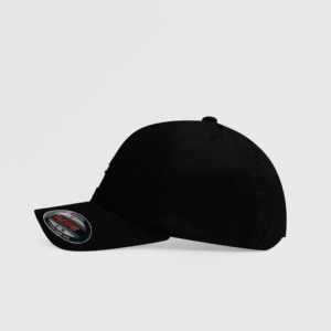 Casquette de sport GA à profil moyen en noir - Product Image 2