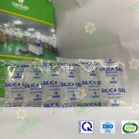 Boîte de dessiccant en gel de silice (SiO2) plastique de haute qualité, pureté 99,8 %, marque SAM LAN, certifiée ISO pour les produits électroniques d'exportation