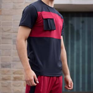 Dessin élastique Logo personnalisé Hommes Slim Fit Vente en gros Survêtement vierge/Sportswear Running Gym Polyester Survêtements Ensembles pour hommes - Product Image 6