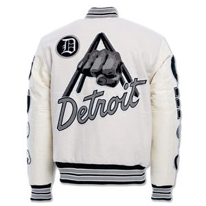 Custom Chenille <b>Patch</b> Embroidery Letterman <b>Jacket</b> 100% Wool Vintage Colourful Bomber Baseball Varsities <b>Jacket</b> <b>for</b> Men - Product Image 6