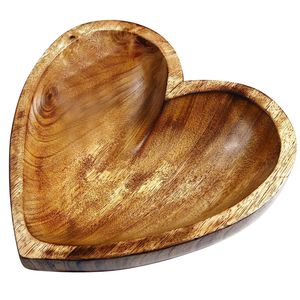 Plato de Servir Cuadrado de Madera Pintado a Mano para Regalos - Product Image 1