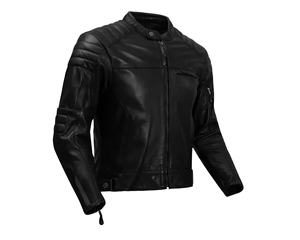 Veste de moto en cuir, vêtements, vestes en cuir de moto de course imperméables pour hommes, vestes en cuir de qualité supérieure - Product Image 1
