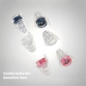 Tapones de silicona transparente para reducción de ruido Aier, ajuste perfecto para la comodidad durante todo el día - Product Image 4