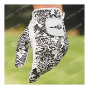 Prix d'usine Gants de golf antidérapants en cuir PU de haute qualité avec design et logo personnalisés OEM - Product Image 4
