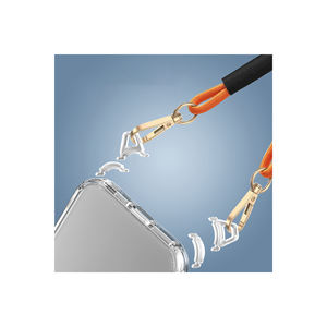 Coque transparente Netzy Retail Packed pour iPhone 16 Plus avec protection airbag en silicone et attache cordon, compatible 7 Plus - Product Image 3