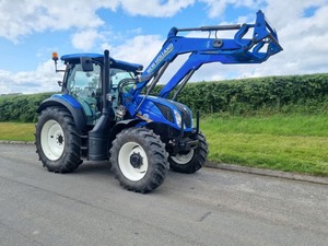 รถแทรคเตอร์ T6.145มือสองพร้อมรถตักดิน - Product Image 2