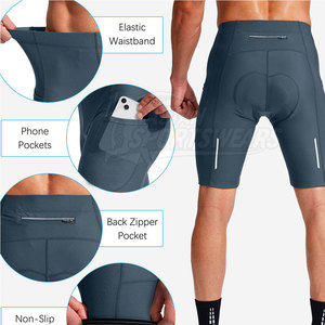 Short de cyclisme élastique et performant, construction durable, avec design ajusté et confortable pour la pratique du cyclisme sur route - Product Image 5