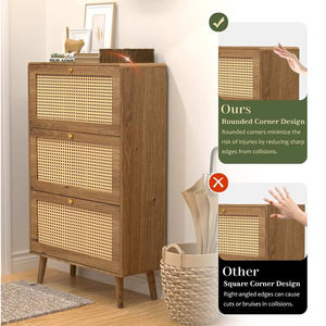 <span class=keywords><strong>Meuble</strong></span> de rangement <span class=keywords><strong>pour</strong></span> chaussures en bambou naturel, personnalisable OEM/ODM, <span class=keywords><strong>pour</strong></span> entrée et couloir - Product Image 6