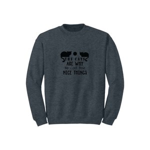 เสื้อสเวตเตอร์ผ้าฝ้ายผสมมี12สีให้เลือกสไตล์ลำลอง260-280พิมพ์ลายสัตว์ออกแบบได้ตามต้องการสำหรับฤดูหนาว - Product Image 2