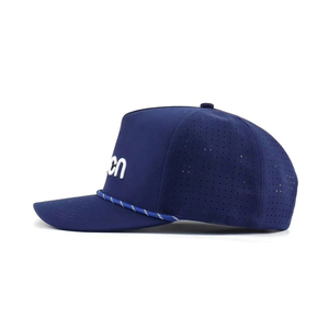 Gorra de Golf Personalizada OEM, Impermeable, de Secado Rápido, con Borde Trenzado, Logotipo Bordado 2D/3D Personalizado, Gorra de 5 Paneles de Alto Rendimiento - Product Image 4