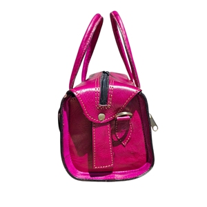 Sac fourre-tout pour femme en cuir véritable, fermeture à glissière, deux poignées, bandoulière, design simple, style marocain, pour un usage quotidien - Product Image 3