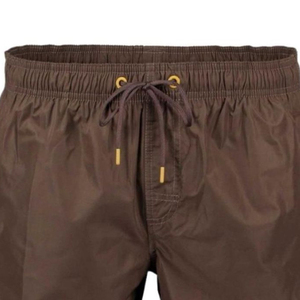 Wholesale Custom <b>Men</b> Solid Casual <b>Quick</b> <b>Dry</b> Breathable Polyester/Nylon Memory <b>Shorts</b> with Plain Dyed Technique - Product Image 3