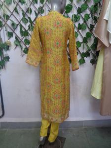 Premium Fashion Elegant Women's Designer Printed Ethnic Kurta Viscose Fabric Kurta Set para ropa informal y de fiesta a los mejores precios - Product Image 6