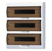 Boîte de distribution d'éclairage encastrée de la nouvelle série Merlin AW-TS HC-TS 10 voies, modèle 220/380V 100A, pour extérieur, industrie et intérieur