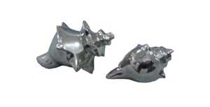 Solid Seashell Sculptures Objects Decorative Item Cast <b>Aluminium</b> Solid Figurine Nickel Plated Tableware Showpiece Item - Product Image 3