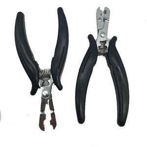 Pinza de Tipo Plano con Ranura de 6 mm y Mango Negro para Hacer Extensiones de Cabello Pre-Adheridas con Punta Plana, Herramientas para el Cabello - Product Image 5