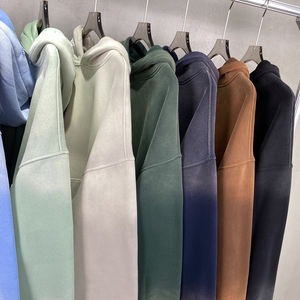 Sudaderas con Capucha Holgadas de Otoño e Invierno, Teñidas con Spray, Estilo Hip Hop Desgastado, Degradado, para Hombre y Mujer - Product Image 6